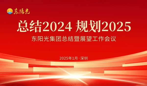 东阳光集团董事会2025年第一次会议暨“总结2024 规划2025”工作会议在广东深圳成功召开